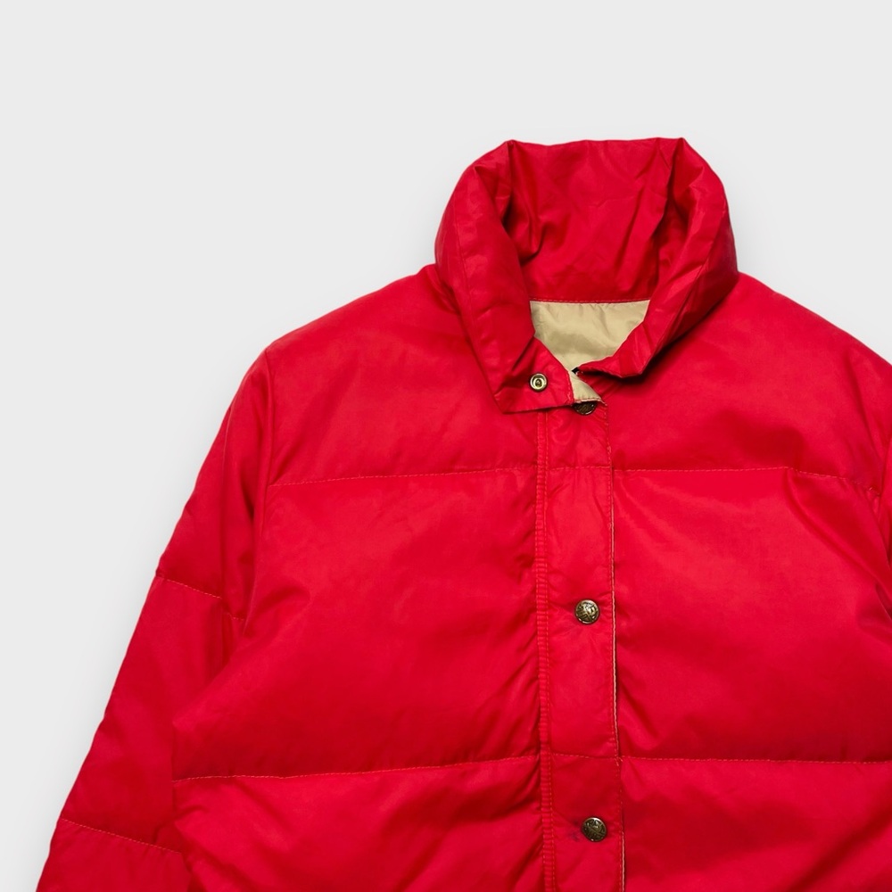 Vtg 70s REI Co-op Quilted Goose Down Puffer Jacket, USA Made Lightweight Women M - Picture 4 of 10